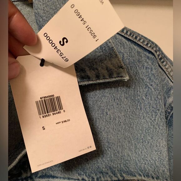 Levi’s Made & Crafted Field Trucker Jacket Women’s Size Small NWT - Picture 5 of 8